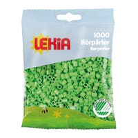 Rörpärlor 1000 st Vårgrön