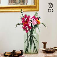 LEGO® Botanicals Vacker rosa blombukett 10342