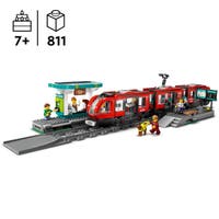 LEGO City 60423, Spårvagn och station