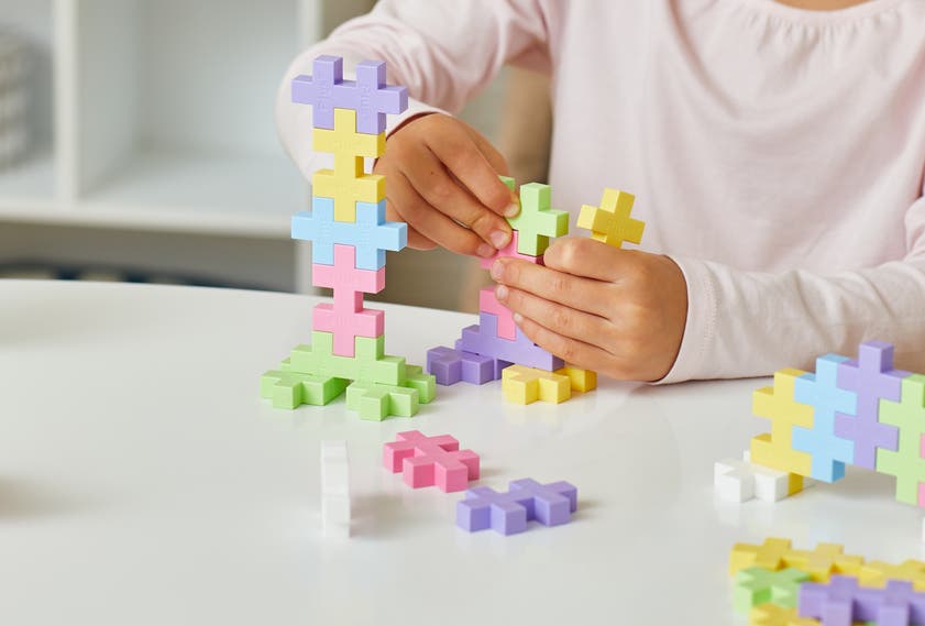 Plus-Plus BIG Pastel Mix / 100 pcs