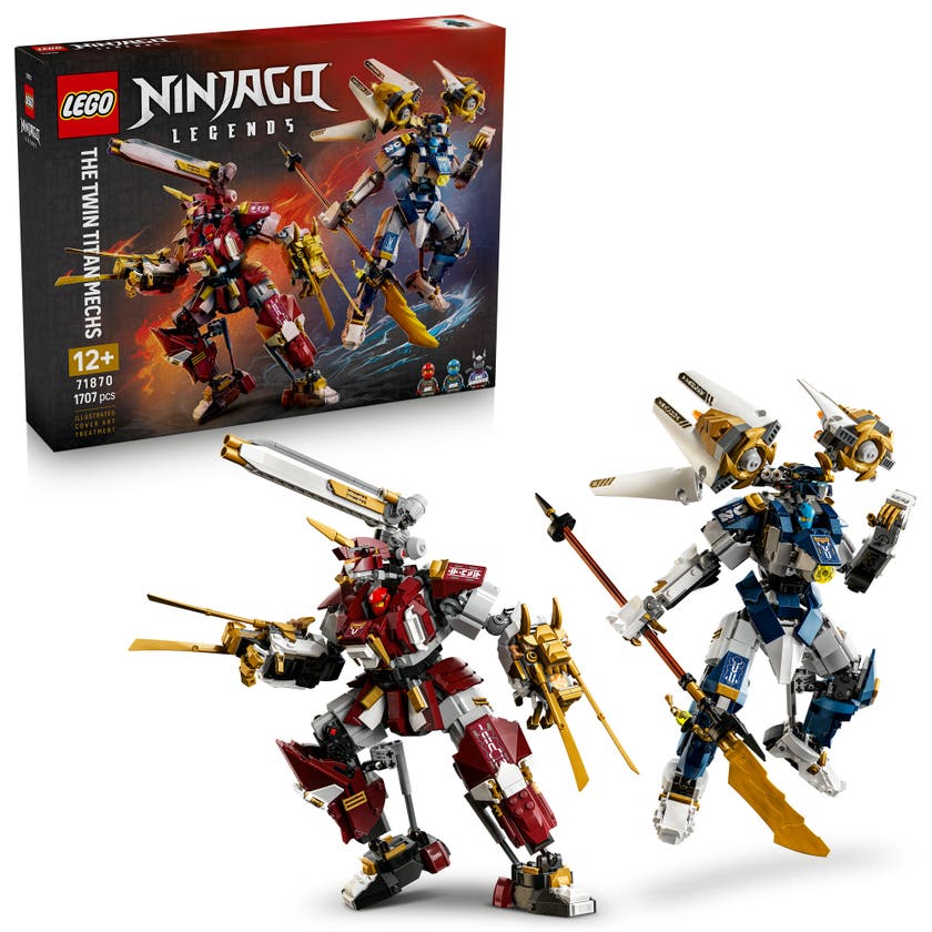LEGO® NINJAGO® Tvillingtitanrobotarna Actionfigurer 71870