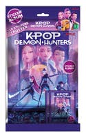 K-Pop Demon Hunters Sticker Album + 2 Blind Bags SE/FI