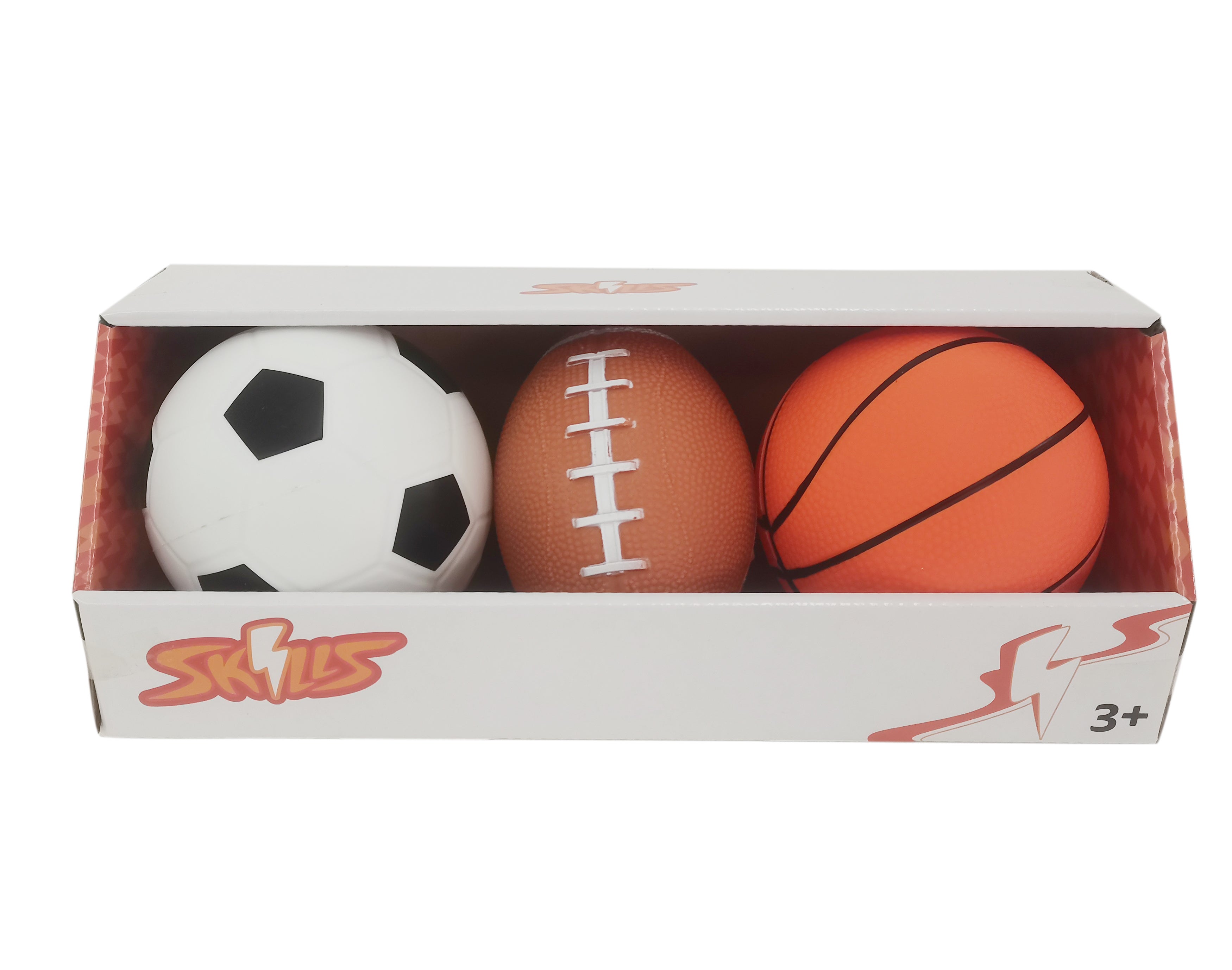 Skills, 3 Bollar Basket, Fotboll och Rugby