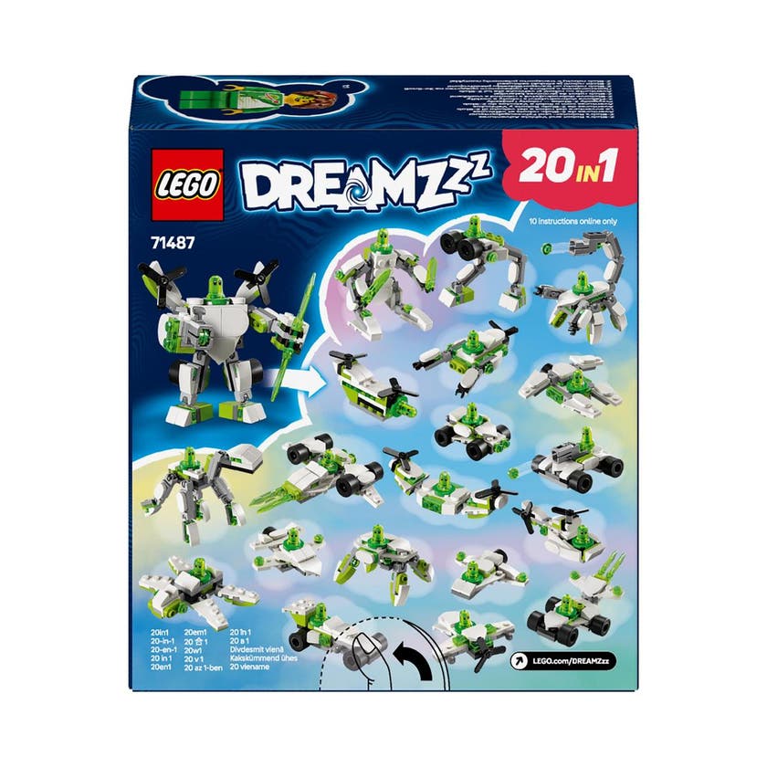 LEGO DREAMZzz 71487, Äventyr med Z-Blob-robot och fordon