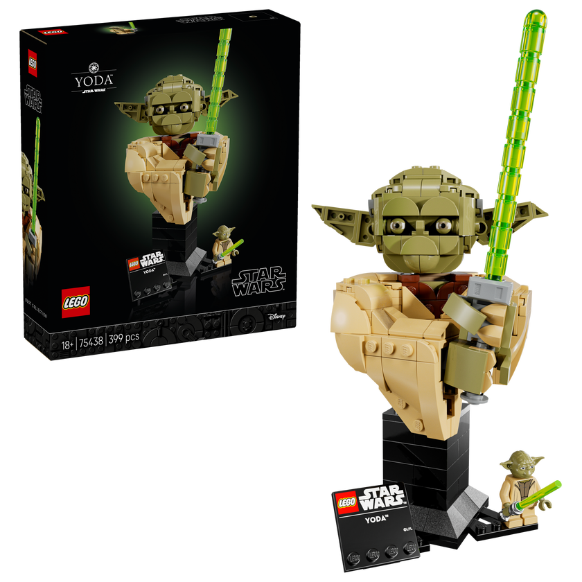 LEGO® Star Wars™ Yoda™ Bust Byggset att samla på 75438