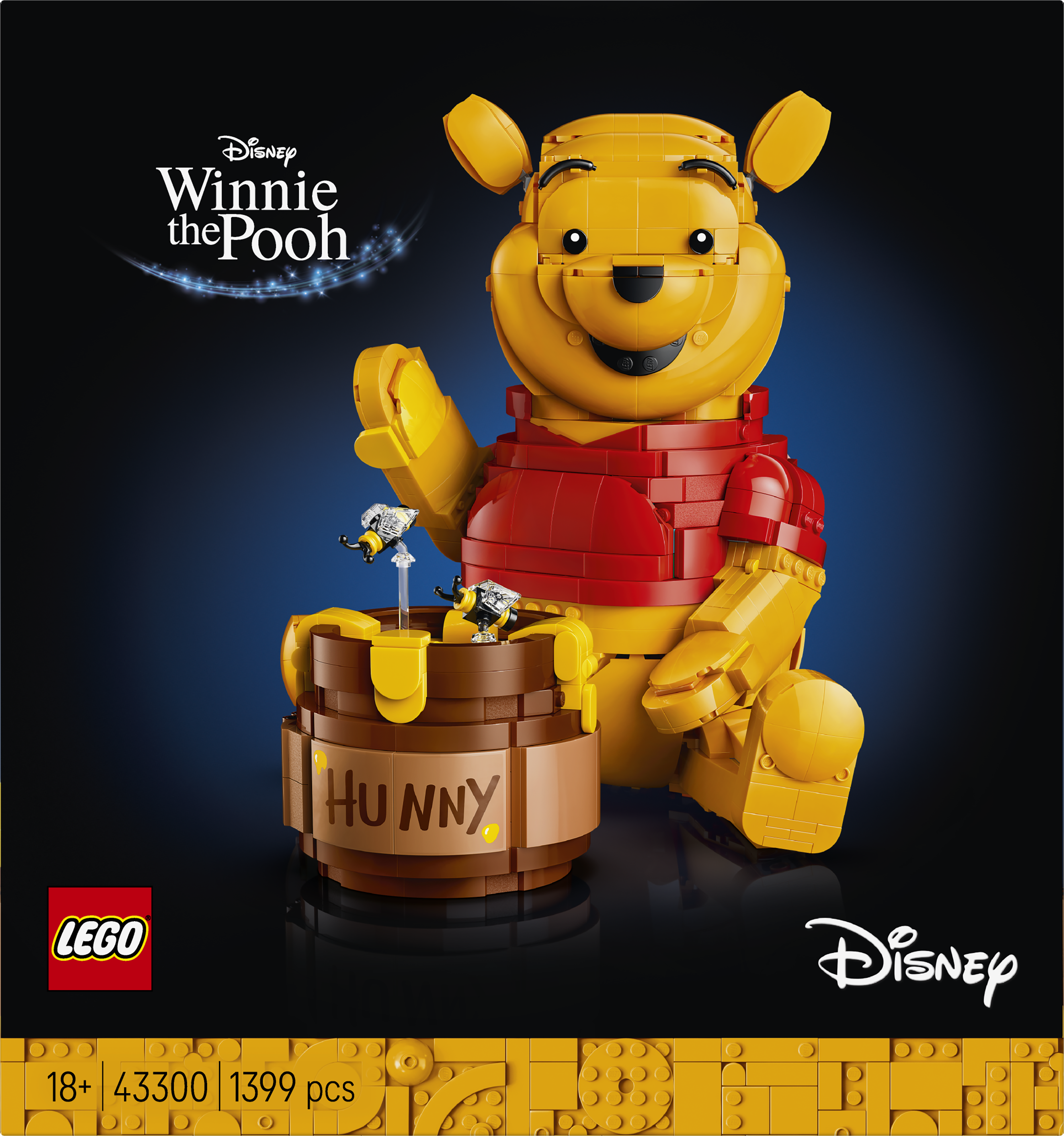 LEGO® | Disney Nalle Puh Klassisk dekoration 43300