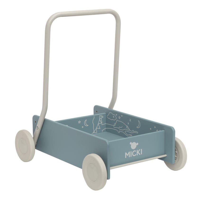 Micki, Lära Gå Vagn Blå