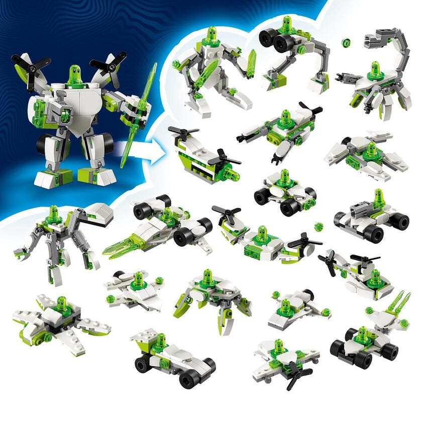 LEGO DREAMZzz 71487, Äventyr med Z-Blob-robot och fordon