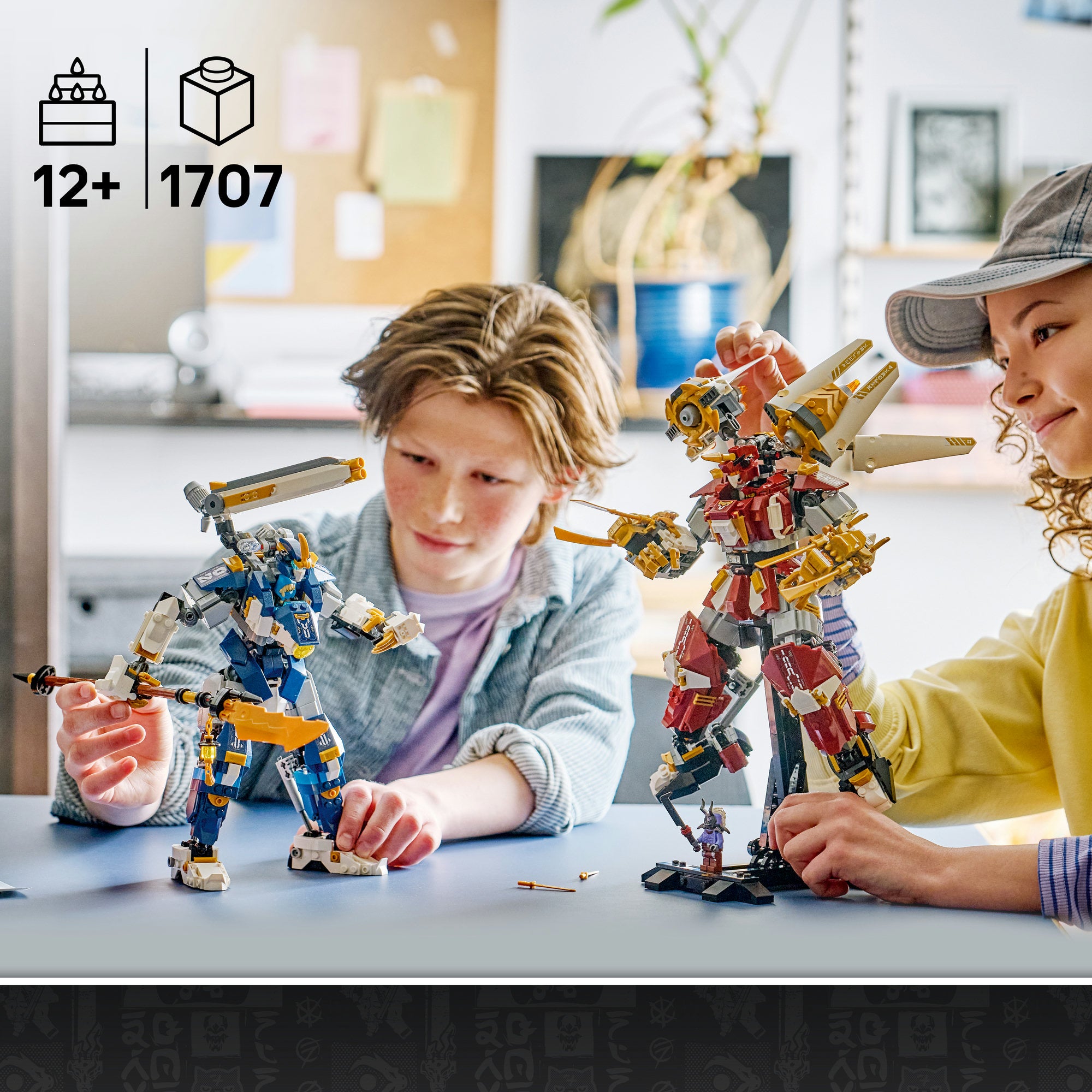 LEGO® NINJAGO® Tvillingtitanrobotarna Actionfigurer 71870