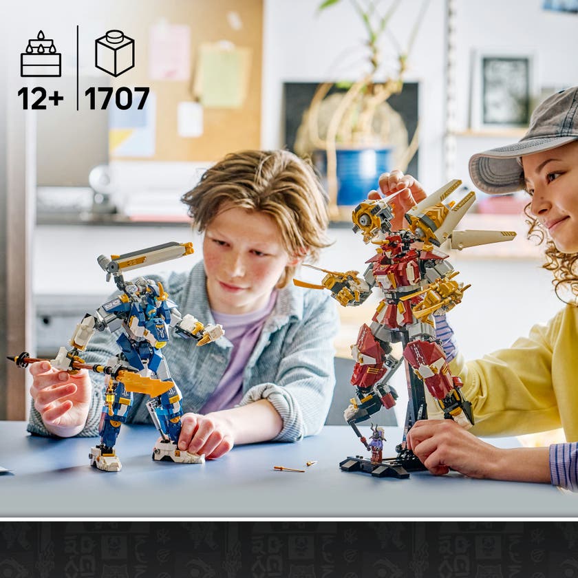 LEGO® NINJAGO® Tvillingtitanrobotarna Actionfigurer 71870