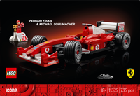 LEGO® Icons Ferrari F2004 & Michael Schumacher Modellbil 11375