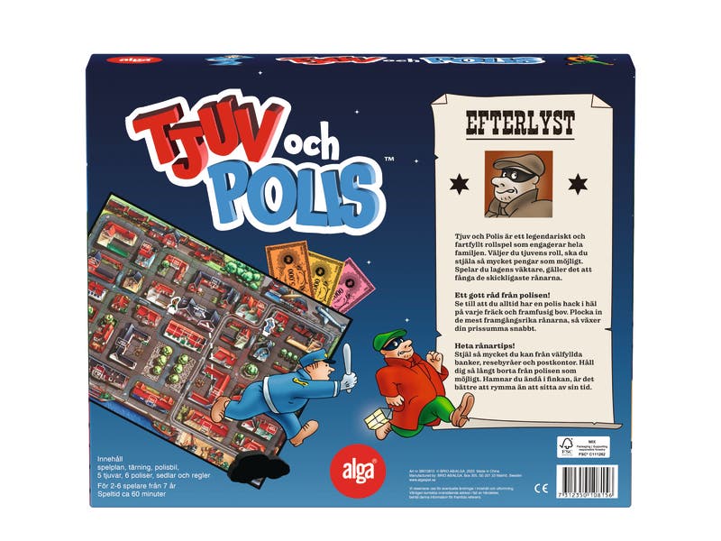 Alga, Tjuv och Polis