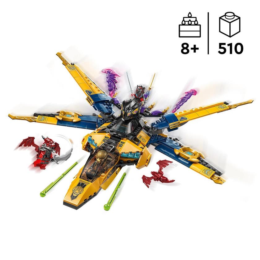 LEGO Ninjago 71833, Ras och Arins superstormplan