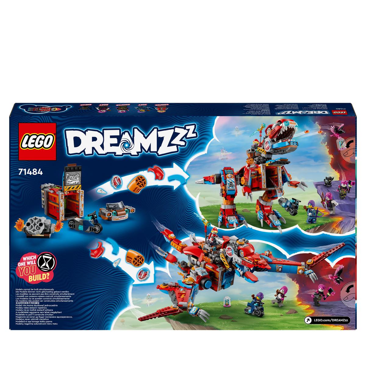 LEGO DREAMZzz 71484, Coopers robotdinosaurie C-Rex