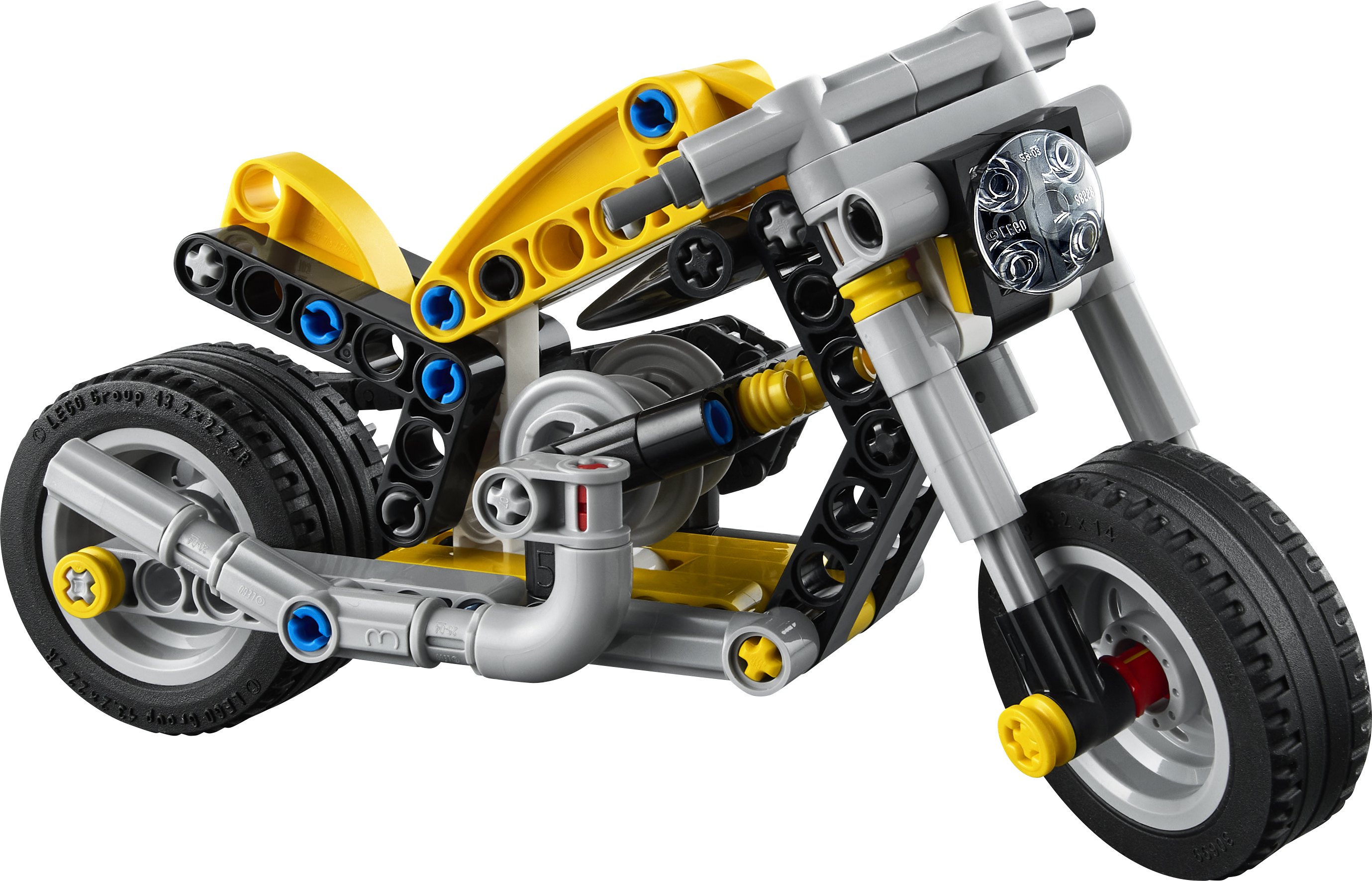 LEGO® Technic Gul motorcykel Bygg- och lekset 42225