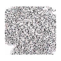 Pärlburk vita bokstäver