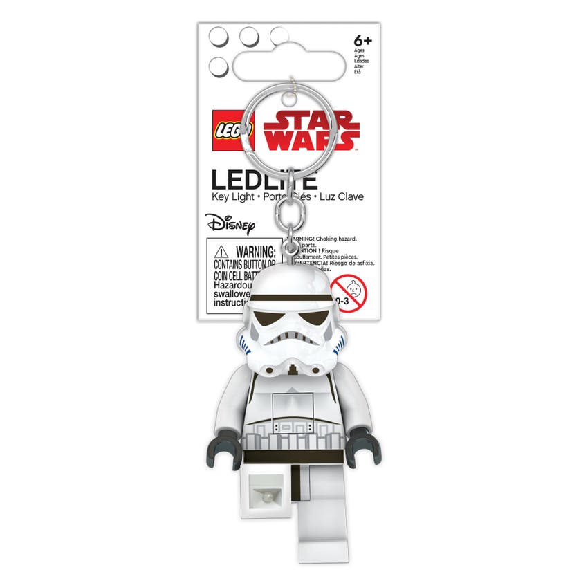 LEGO Star Wars Stormtrooper nyckelring med LED-ljus