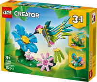 LEGO® Creator 3-i-1 Vilda djur: färgglad kolibri Prydnad 31384