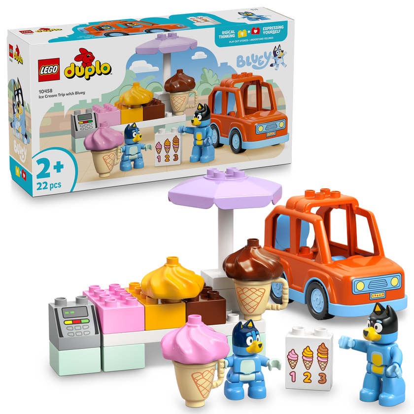 LEGO DUPLO 10458 Bluey Glassutflykt med Bluey