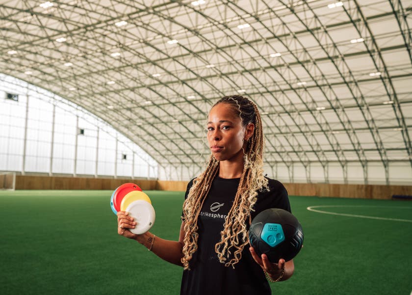 Strikesphere Soccer Dash – interaktiv fotbollstränare