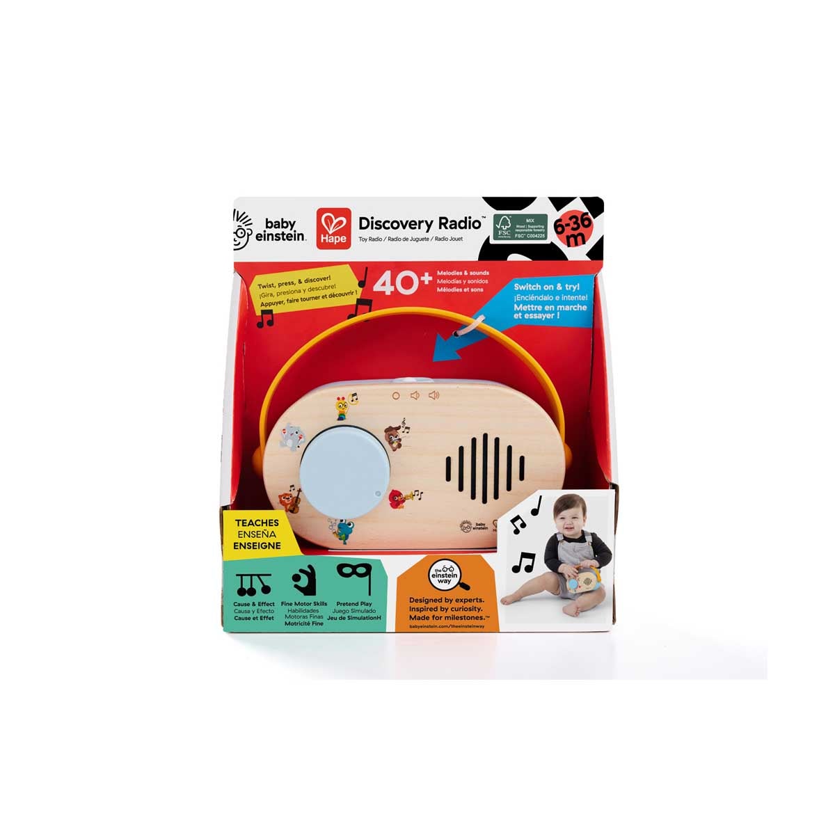 Hape Baby Einstein Learning Radio