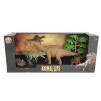 Animal Life, Kit med 4 dinosarier inkl Brachiosaurus
