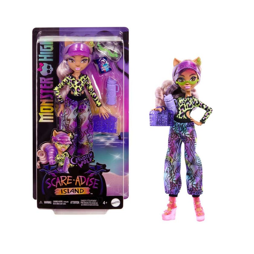 Monster High, Scare-Adise Island Clawdeen Doll