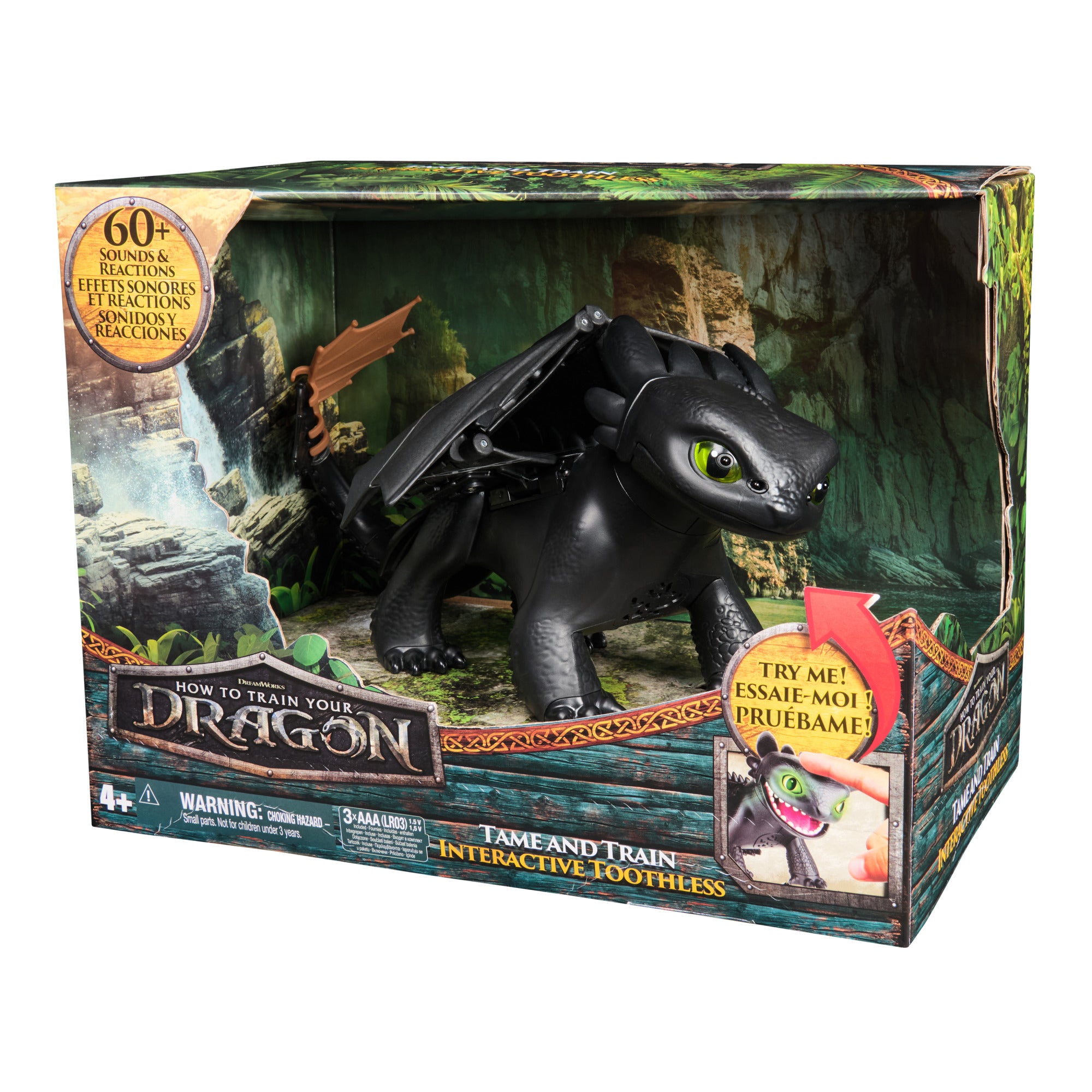 Dragons Movie Tame & Train Interactive Toothless