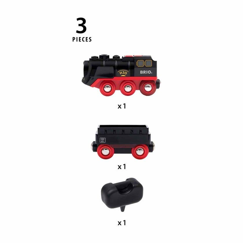 BRIO 33884, Ånglok Batteridrivet tåg med ånga