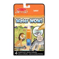 Water WOW Safari målarbok