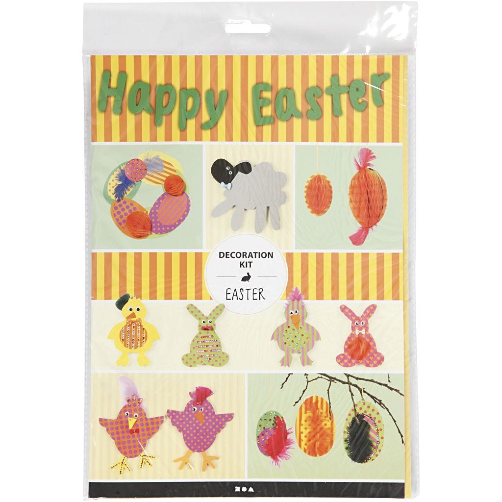 Klippförpackning, starka färger