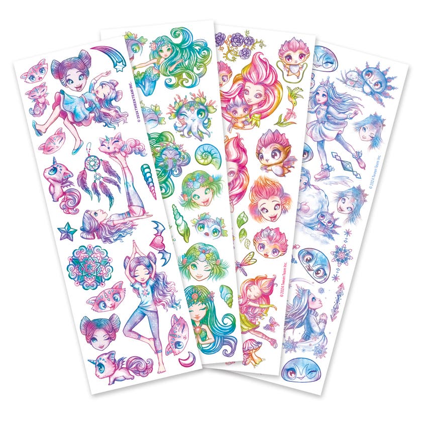 Nebulous Stars Tillfälliga tatueringar 50-pack