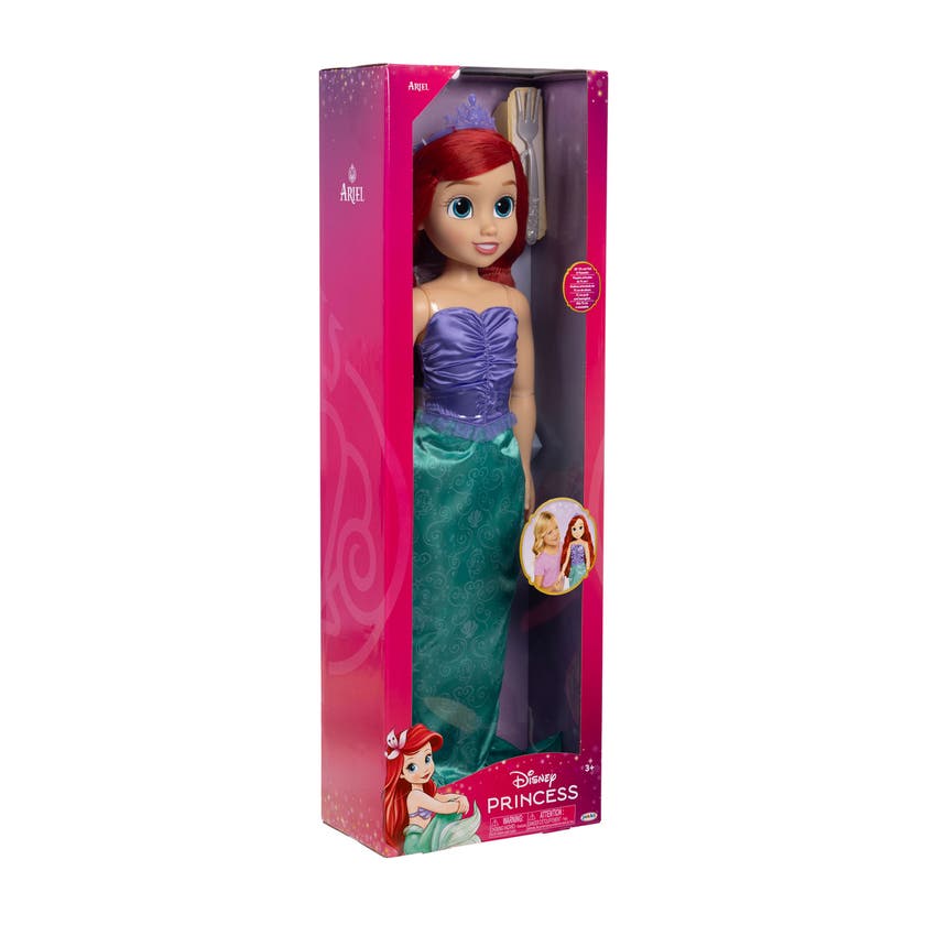 Disney Playtime Ariel Docka 28 tum med Borste