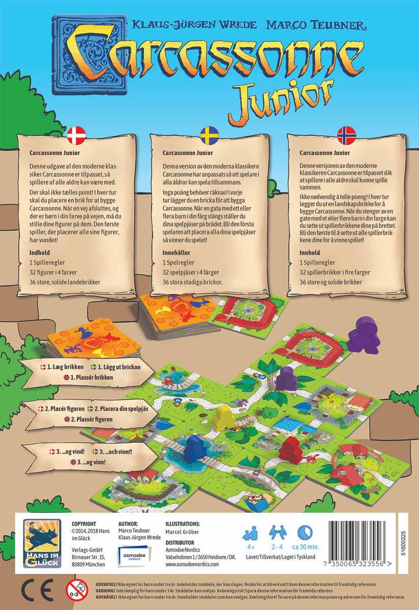 Carcassonne Junior Scandinavia