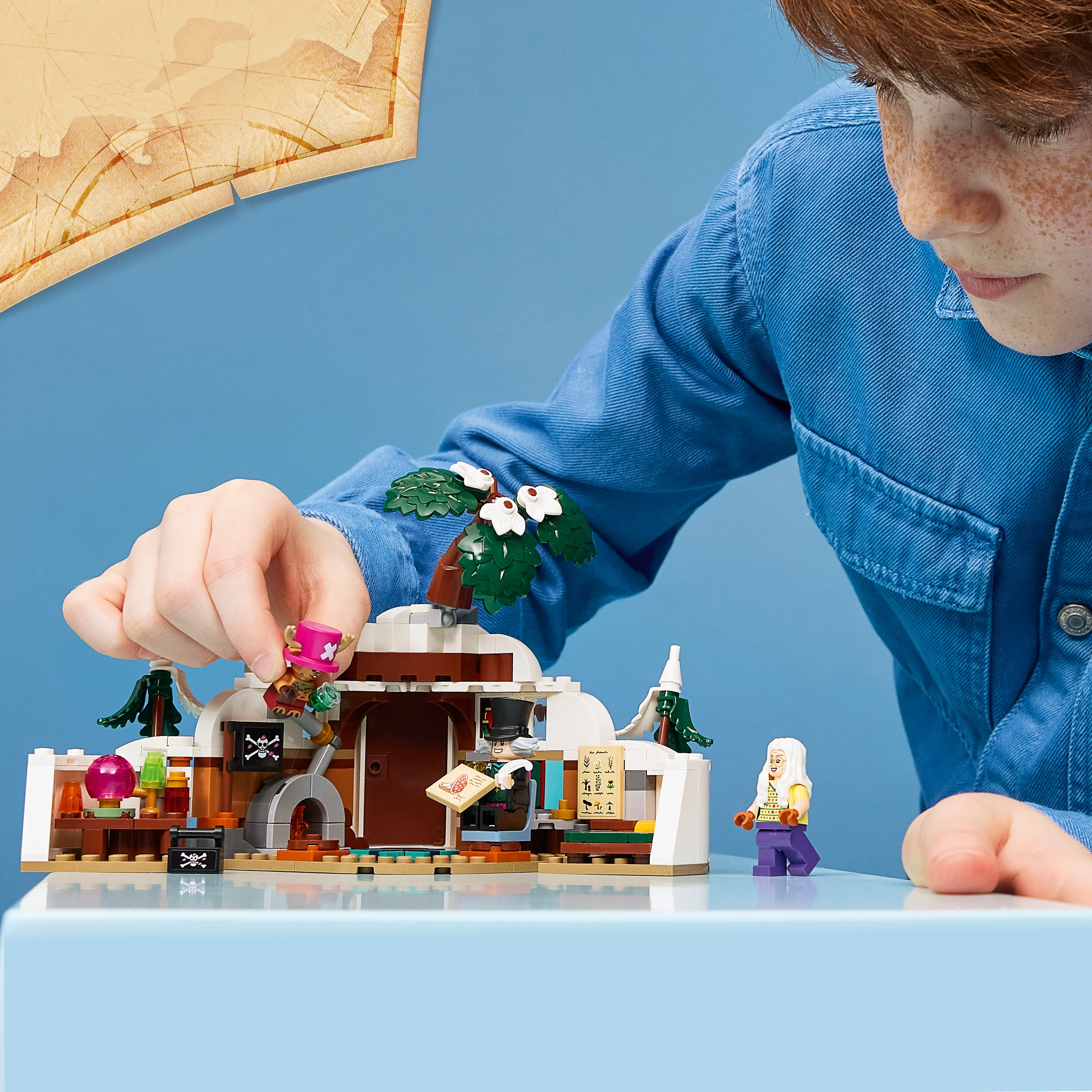 LEGO® One Piece 75641, Dr Hiriluks gömställe