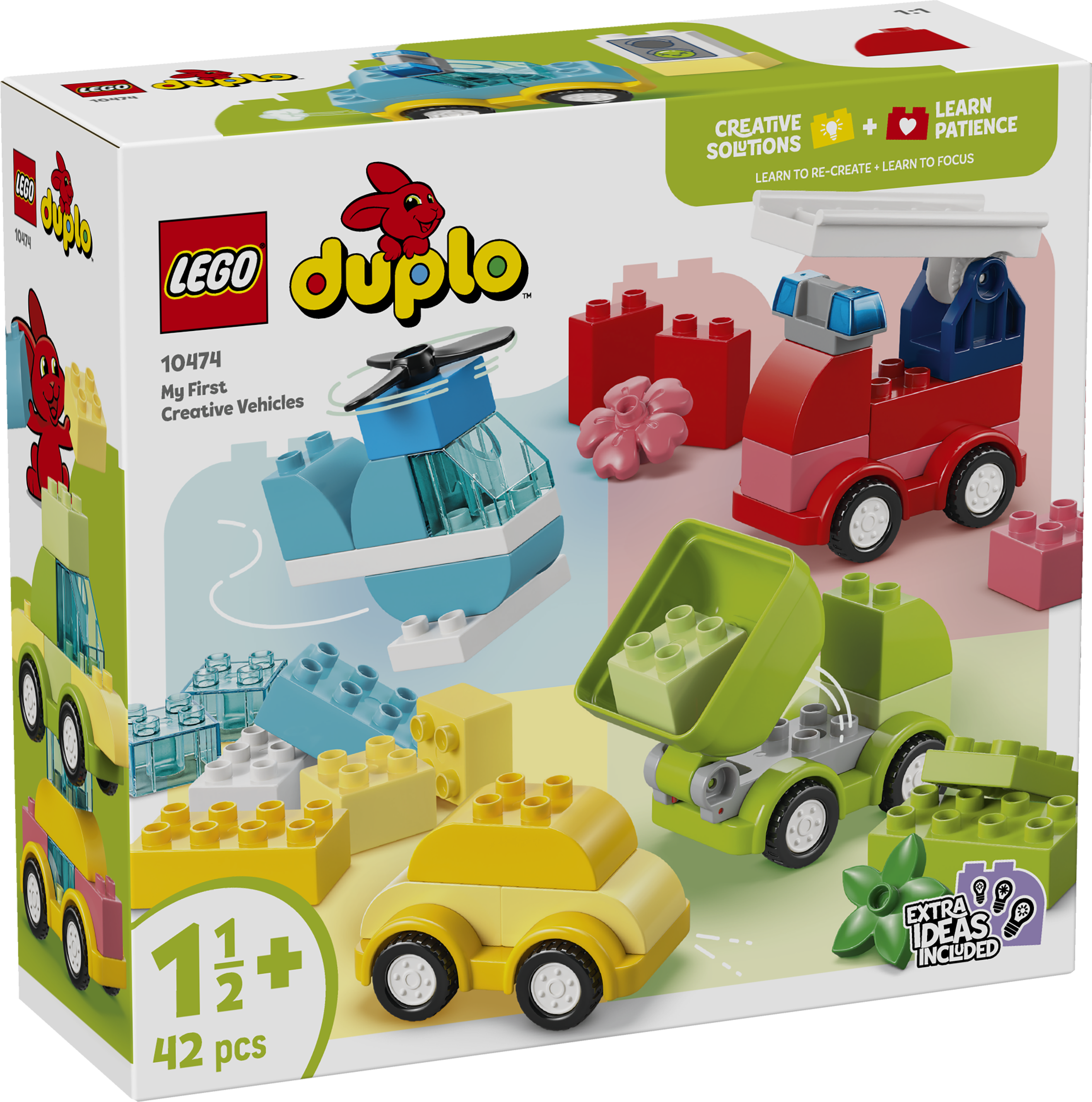 LEGO® DUPLO® Mina första kreativa fordon Leksak 10474