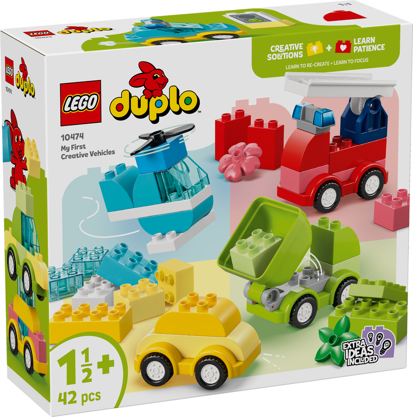 LEGO® DUPLO® Mina första kreativa fordon Leksak 10474