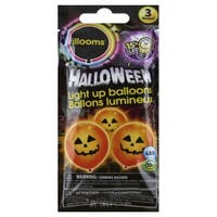 Halloween, LED Balloons - Halloween Mix 3Pk