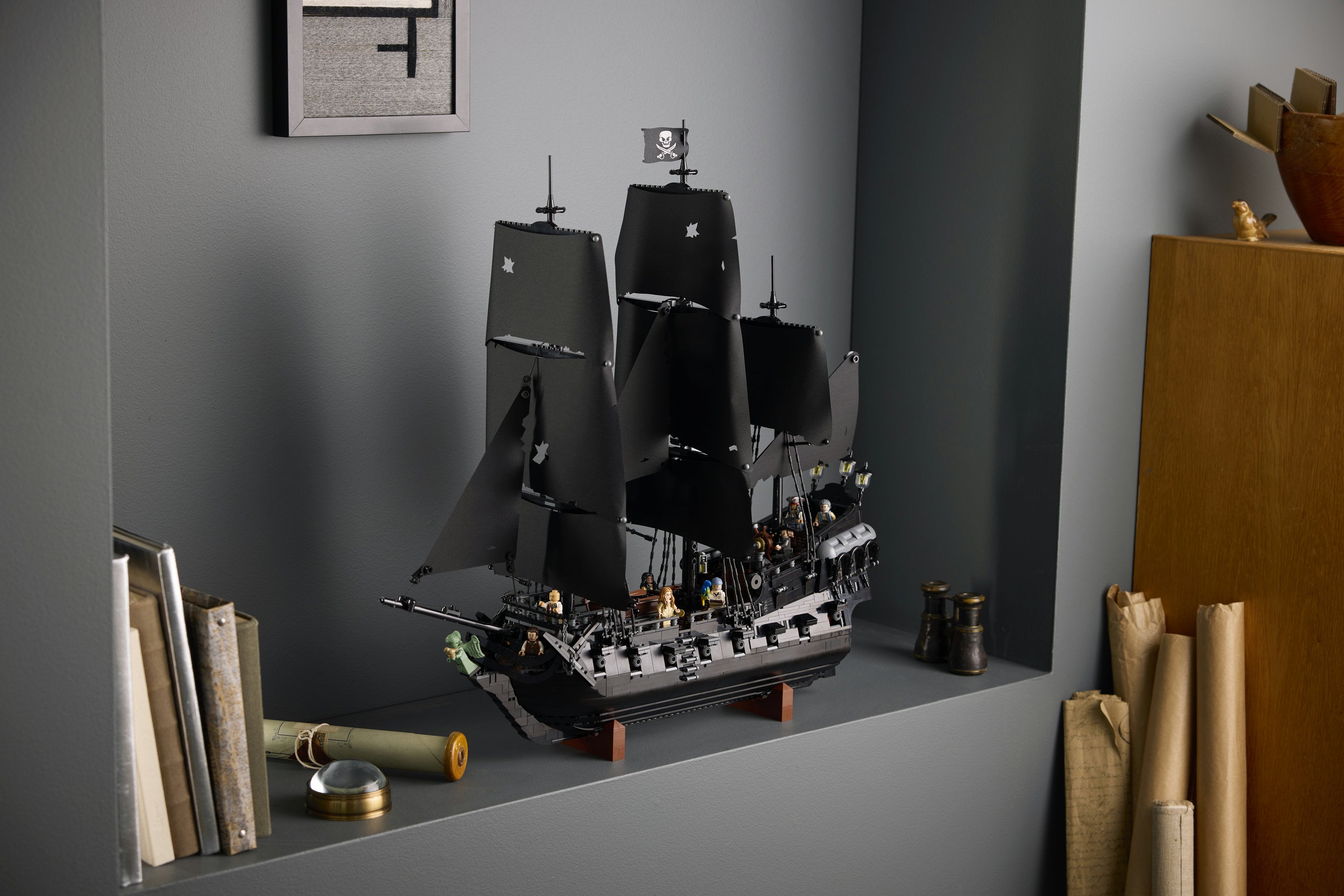 LEGO® Icons Kapten Jack Sparrows piratskepp, Byggset för vuxna 10365
