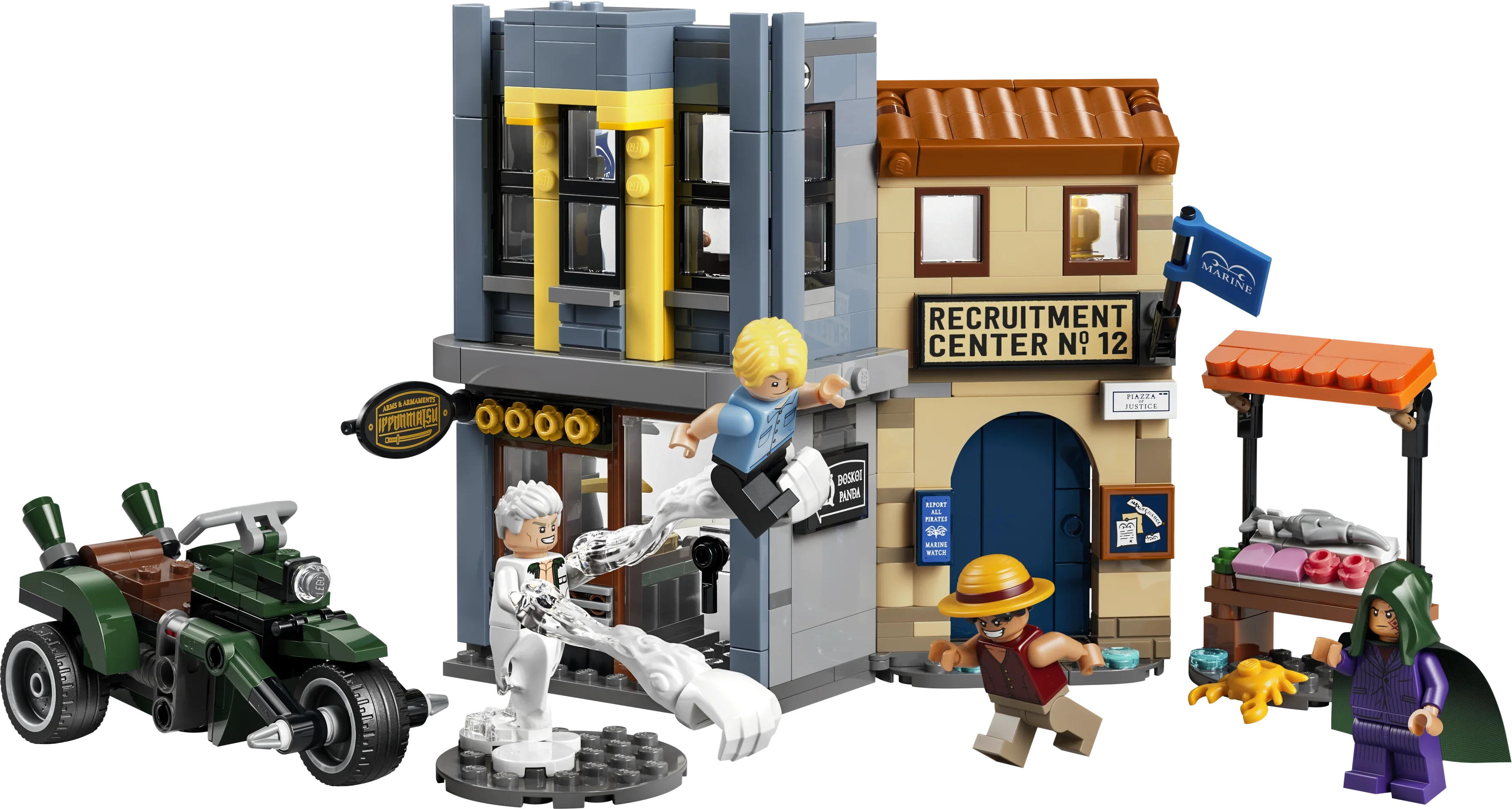 LEGO® ONE PIECE 75642 Strid med kapten Smoker