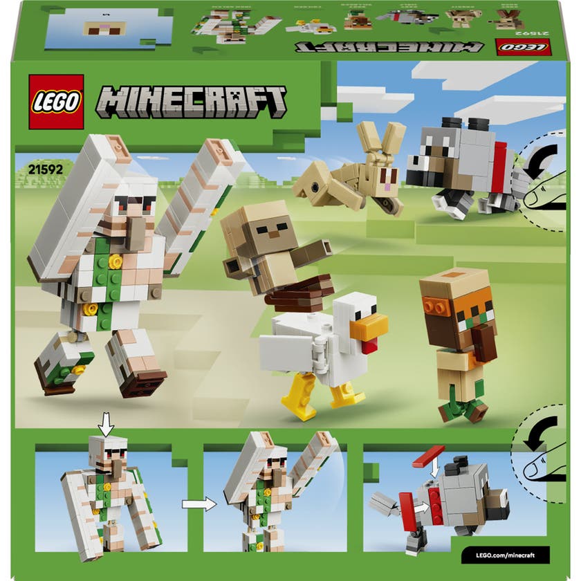 LEGO® Minecraft® Ökenattack med hönsryttare Leksak 21592