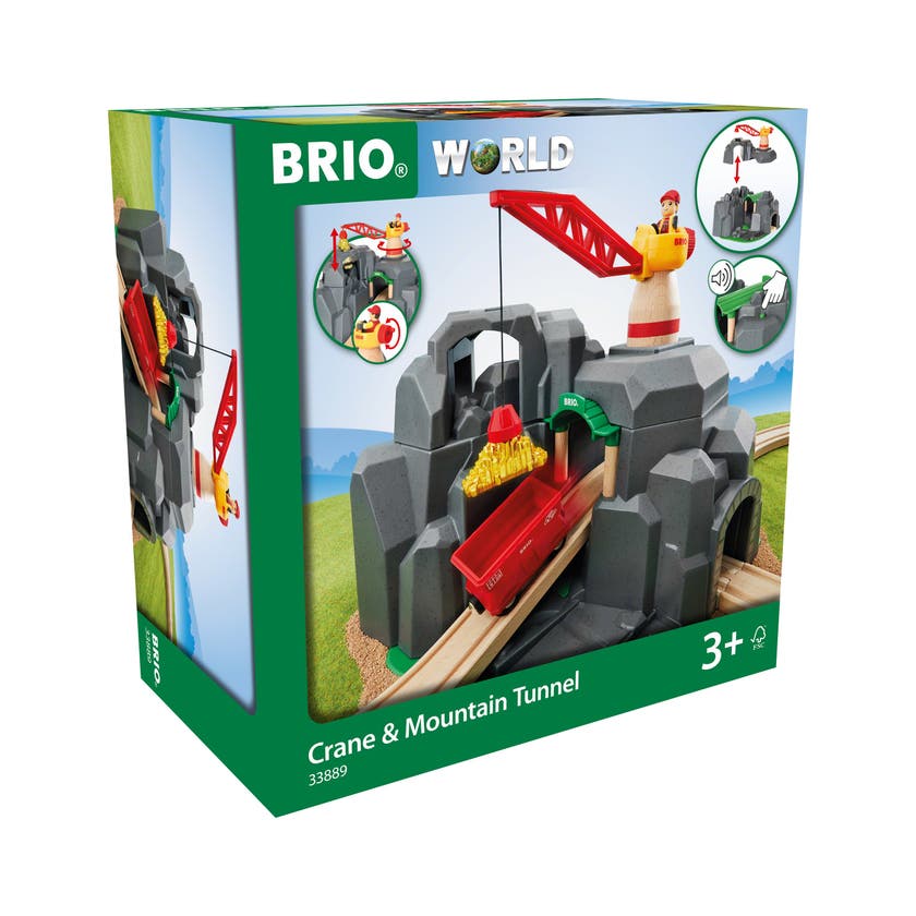 BRIO, Lift & Load 33889 Lyftkran och tunnel