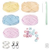 Start Diy Kit Virkning, Mixade Färger, Väskor