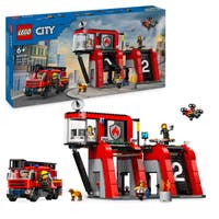 LEGO City 60414, Brandstation med brandbil