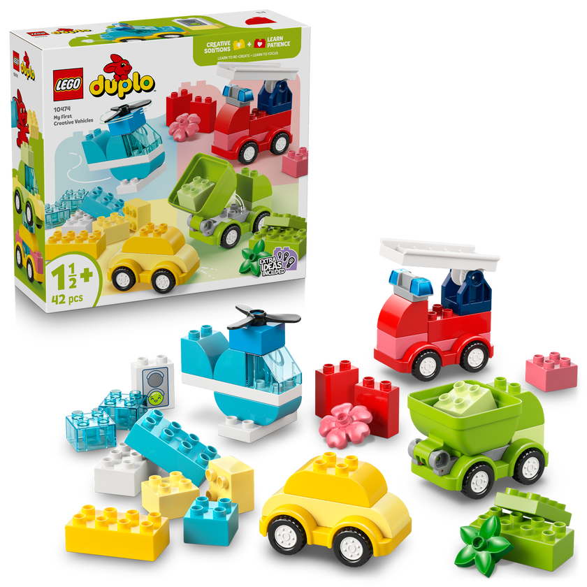 LEGO® DUPLO® Mina första kreativa fordon Leksak 10474