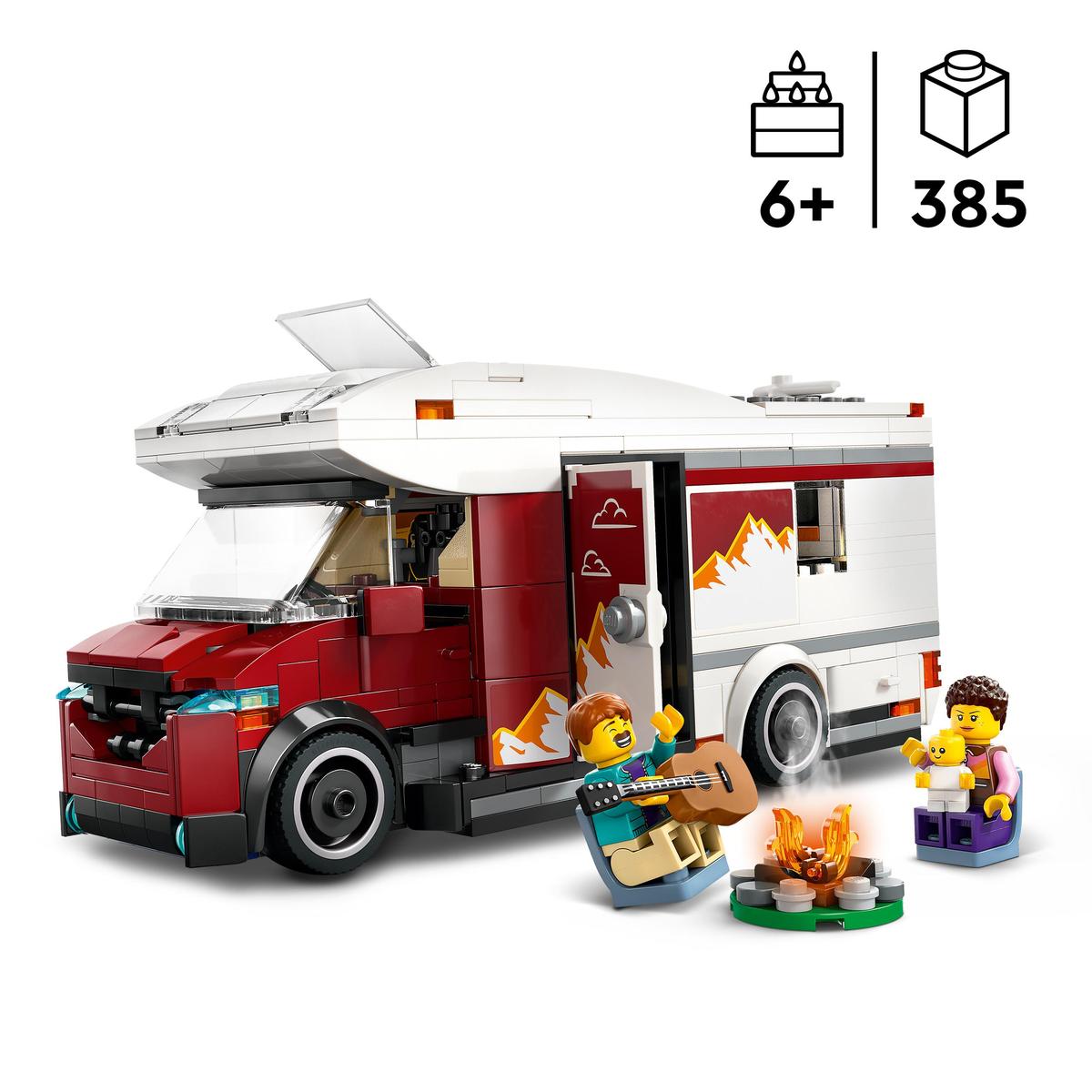 LEGO City Great Vehicles 60454, Semesteräventyr med husbil