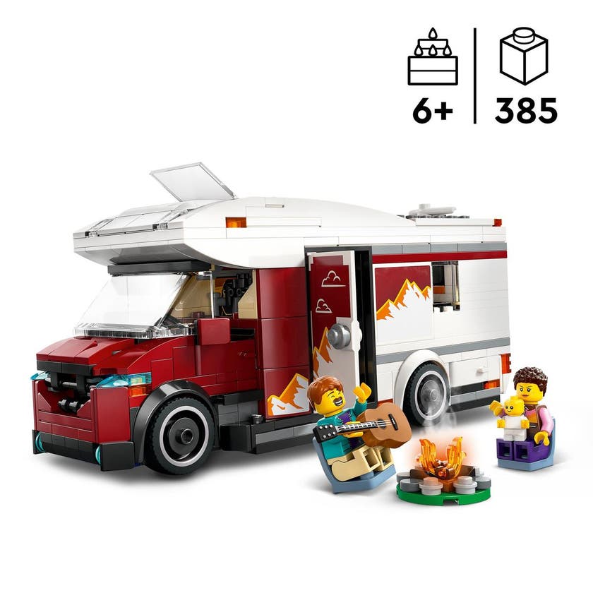 LEGO City Great Vehicles 60454, Semesteräventyr med husbil