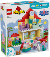 LEGO® DUPLO® Greta Gris Familjevilla Byggset med 5 figurer av hela Greta Gris familj – 10467