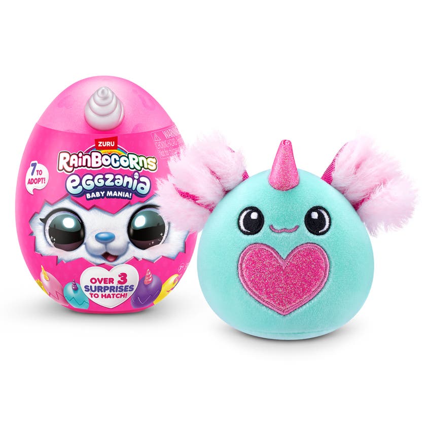 Rainbocorns - Baby Eggzania Plyschfigur