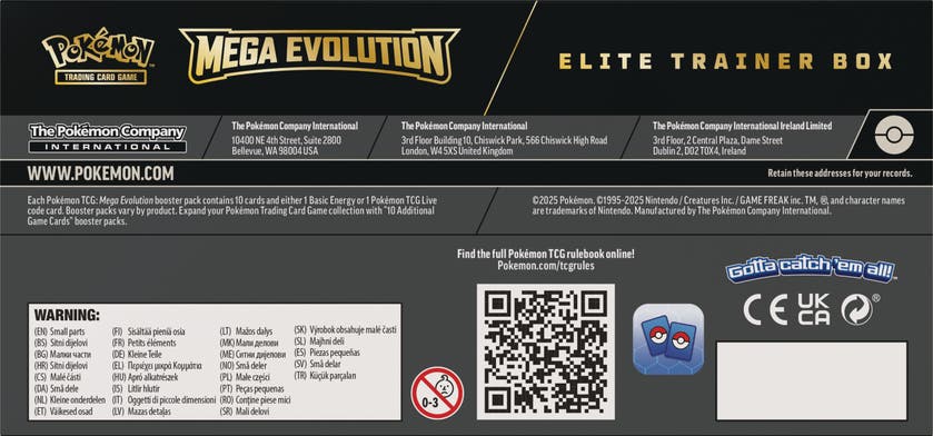 Pokémon, Mega Evolution Elite Trainer Box Gardevoir & Lucari